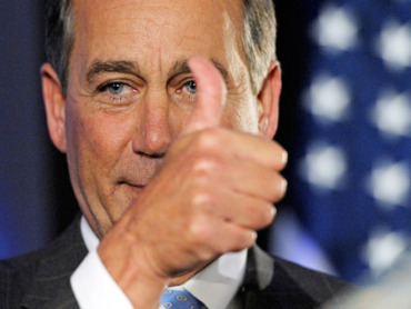 With the Republican victories, John Boehner is set to be the new Speaker of the House. 