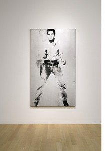 andy warhol silver elvis