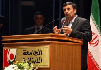 Ahmadinejad blasts Jewish community during speech