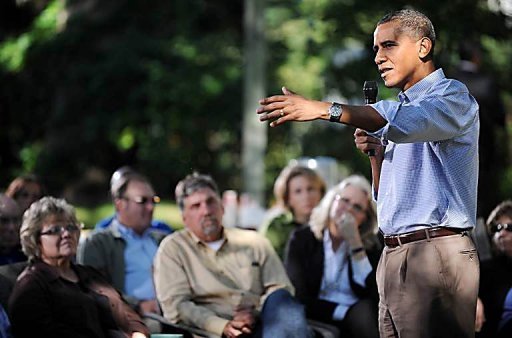 The President comes to Iowa