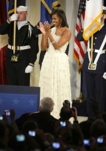 Michelle Obama inauguration dress