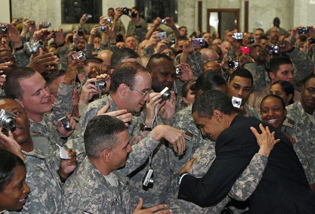 Obama addresses end of war